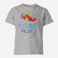 Thumbnail for Future Pilot (Airplane) Designed Children T-Shirts