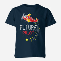 Thumbnail for Future Pilot (Airplane) Designed Children T-Shirts