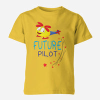 Thumbnail for Future Pilot (Helicopter) Designed Children T-Shirts