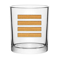 Thumbnail for Golden Pilot Epaulettes (4 Lines) Designed Special Whiskey Glasses