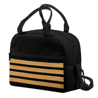 Thumbnail for Golden Pilot Epaulettes (4,3,2 Lines) Designed Lunch Bags