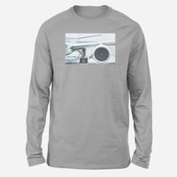 Thumbnail for Amazing Aircraft & Engine Designed Long-Sleeve T-Shirts