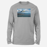Thumbnail for Blue Angels & Bridge Designed Long-Sleeve T-Shirts