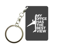 Thumbnail for My Office Has The Best View Designed Key Chains