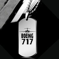 Thumbnail for Boeing 717 & Plane Designed Metal Necklaces