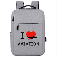 Thumbnail for I Love Aviation Designed Super Travel Bags