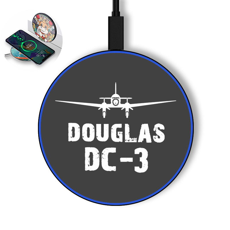 Douglas DC-3 & Plane Designed Wireless Chargers