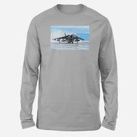 Thumbnail for McDonnell Douglas AV-8B Harrier II Designed Long-Sleeve T-Shirts