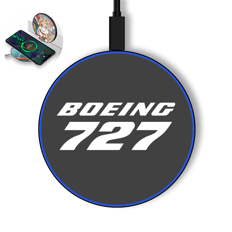 Boeing 727 & Text Designed Wireless Chargers