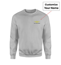 Thumbnail for Custom Name with Badge 3 Designed Sweatshirts