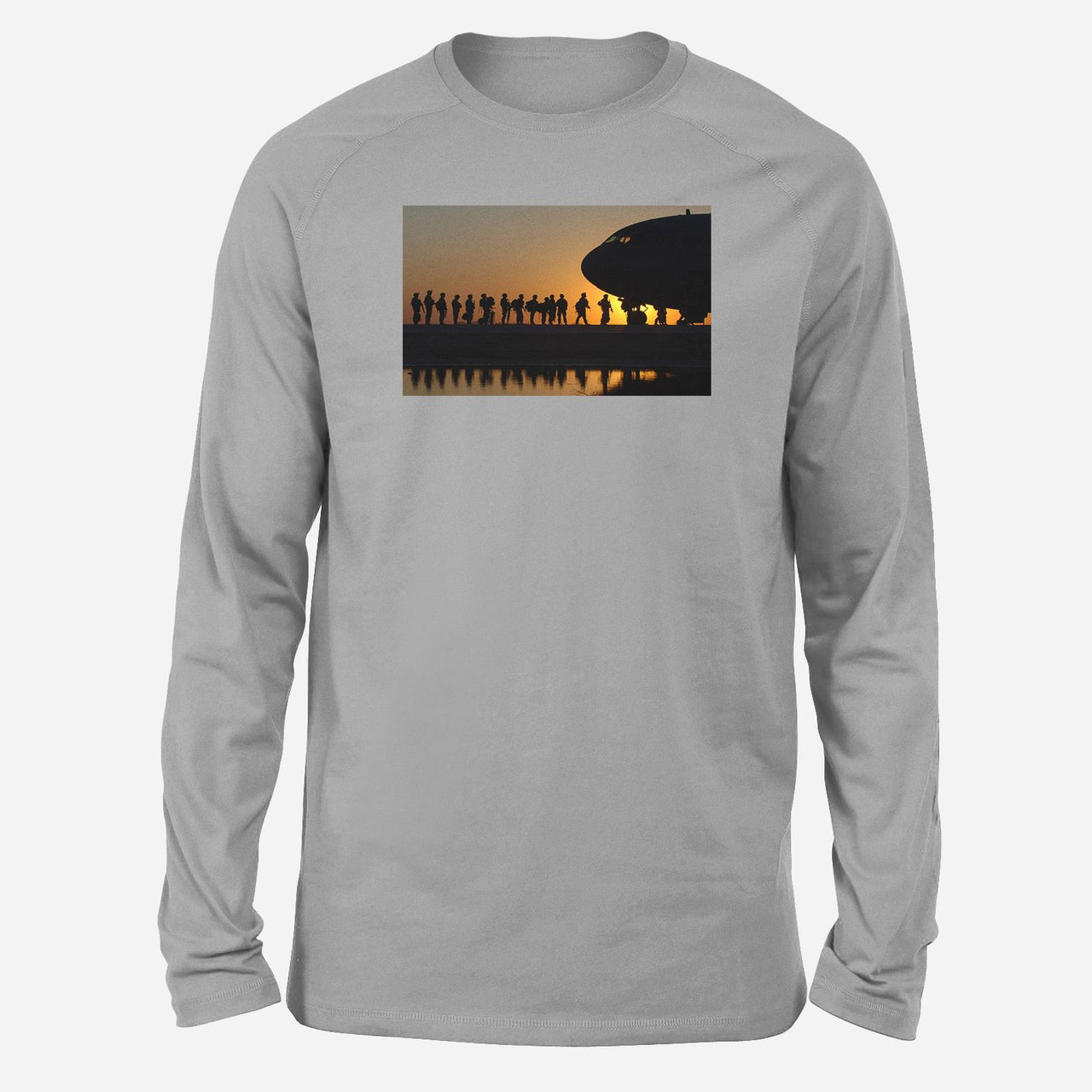 Band of Brothers Theme Soldiers Designed Long-Sleeve T-Shirts