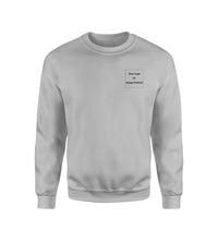Thumbnail for Side Your Custom Logos Designed Sweatshirts