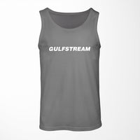Thumbnail for Gulfstream & Text Designed Tank Tops