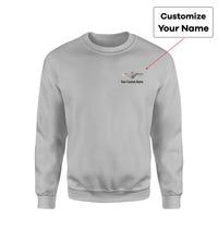 Thumbnail for Custom Name (US Air Force & Star) Designed 3D Sweatshirts