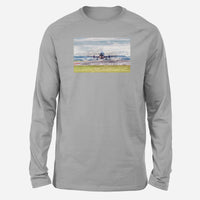 Thumbnail for Departing Boeing 737 Designed Long-Sleeve T-Shirts