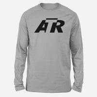 Thumbnail for ATR & Text Designed Long-Sleeve T-Shirts