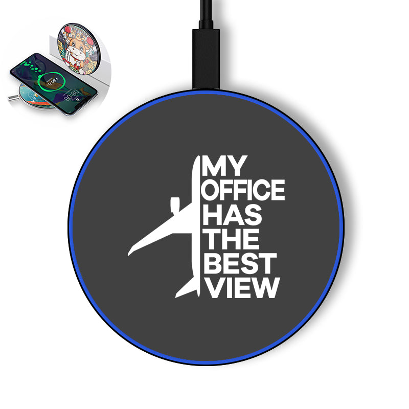 My Office Has The Best View Designed Wireless Chargers