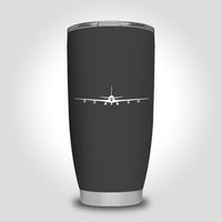 Thumbnail for Boeing 707 Silhouette Designed Tumbler Travel Mugs
