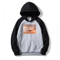 Thumbnail for American Airlines Boeing 767 Designed Colourful Hoodies