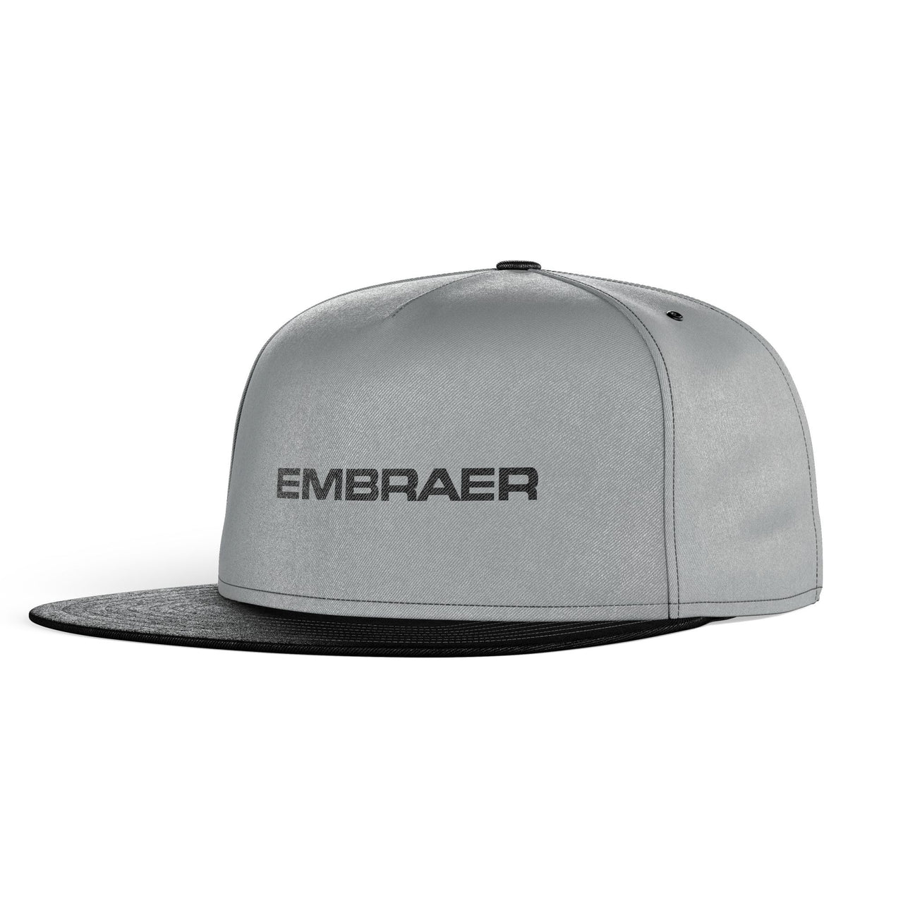 Embraer & Text Designed Snapback Caps & Hats