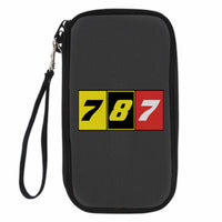 Thumbnail for Flat Colourful 787 Designed Travel Cases & Wallets