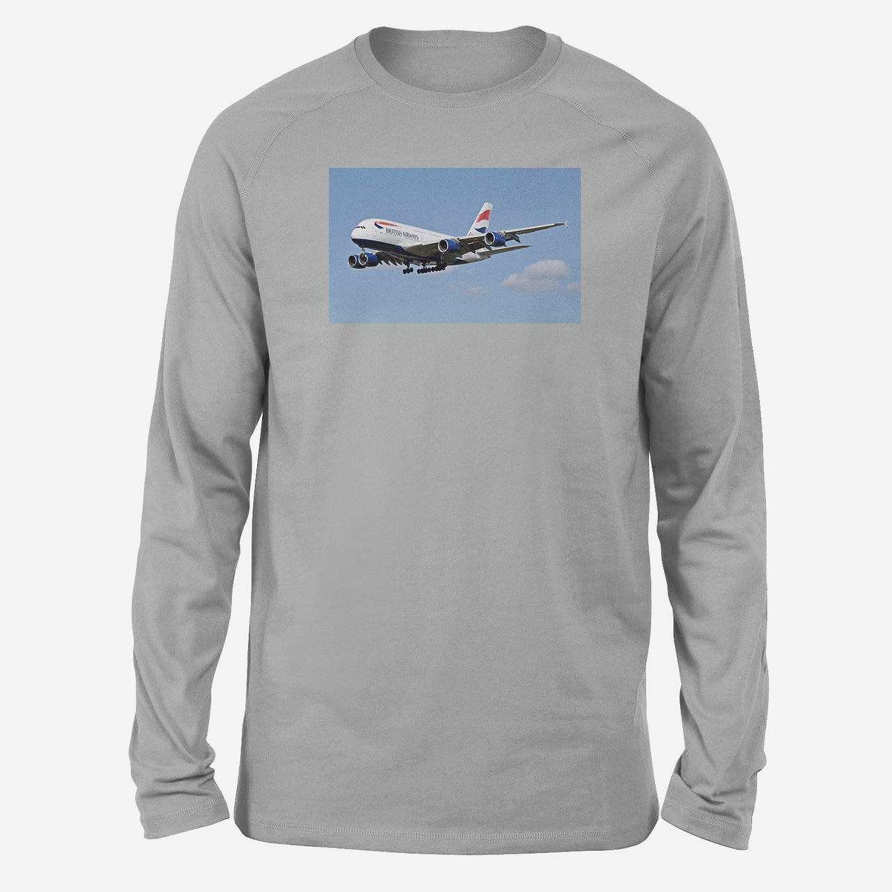 Landing British Airways A380 Designed Long-Sleeve T-Shirts