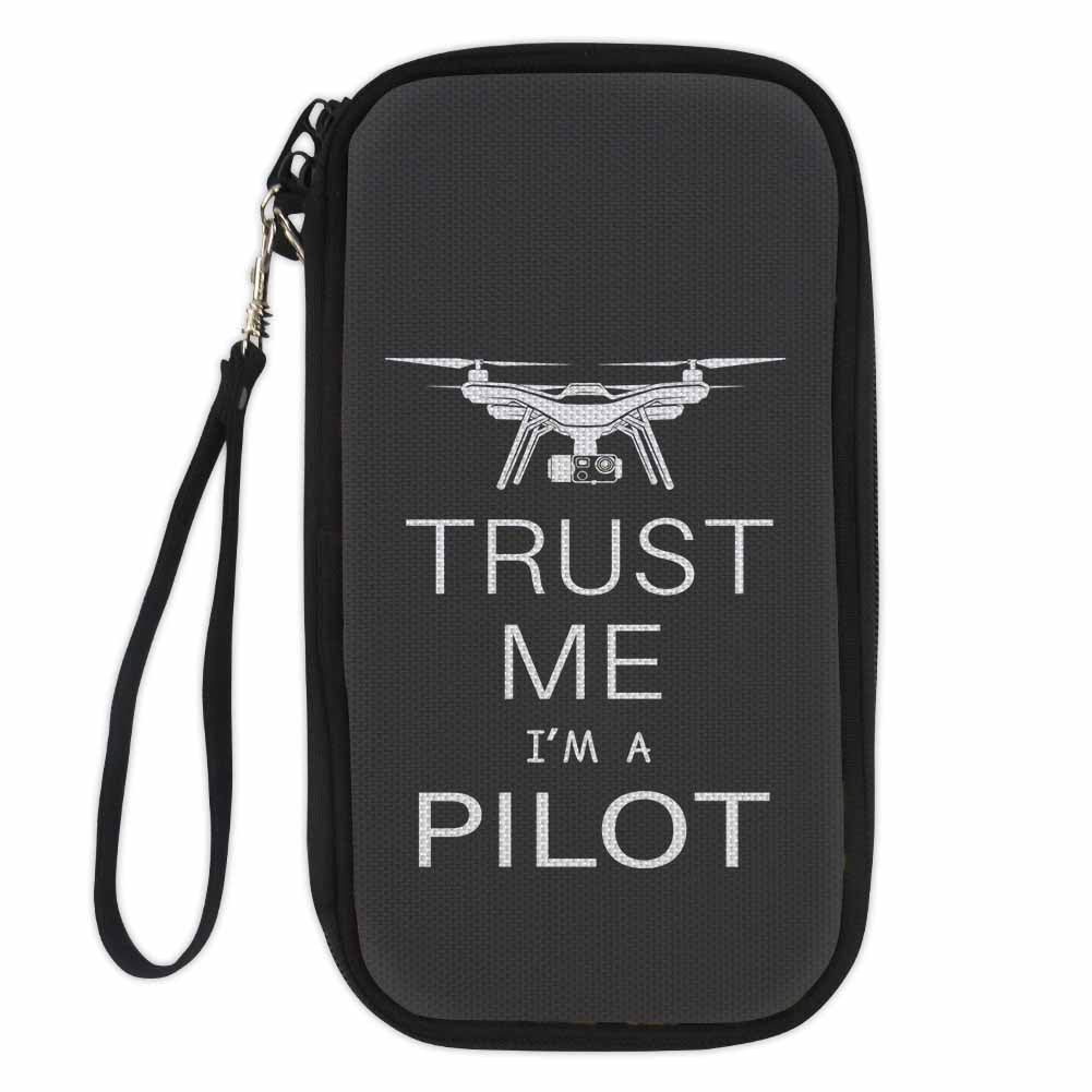 Trust Me I'm a Pilot (Drone) Designed Travel Cases & Wallets