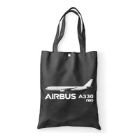 Thumbnail for The Airbus A330neo Designed Tote Bags