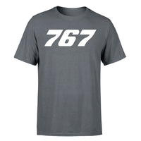 Thumbnail for 767 Flat Text Designed T-Shirts