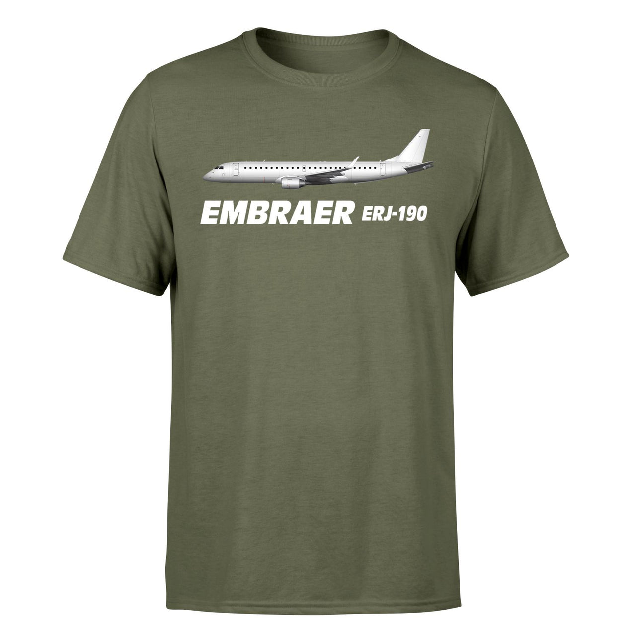 The Embraer ERJ-190 Designed T-Shirts