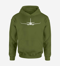 Thumbnail for Boeing 737-800NG Silhouette Designed Hoodies