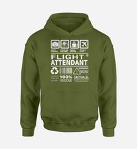 Thumbnail for Flight Attendant Label Designed Hoodies