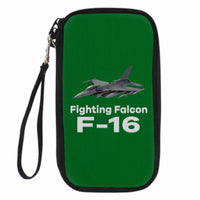 Thumbnail for The Fighting Falcon F16 Designed Travel Cases & Wallets