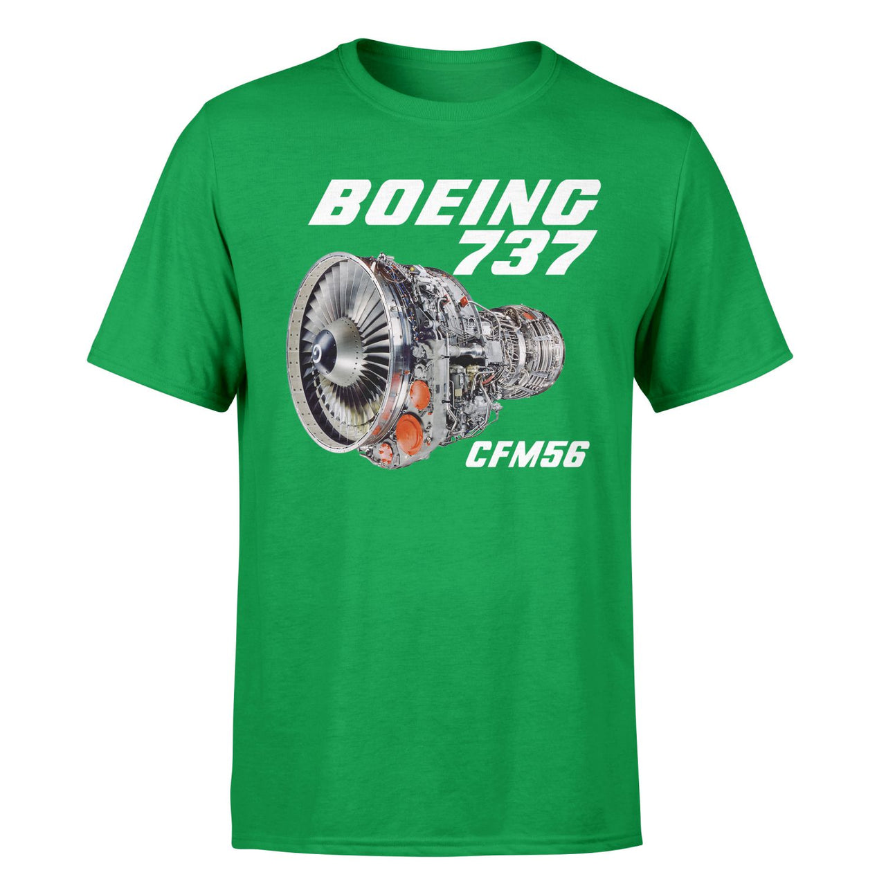 Boeing 737 Engine & CFM56 Designed T-Shirts
