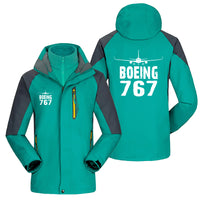 Thumbnail for Boeing 767 & Plane Designed Thick Skiing Jackets