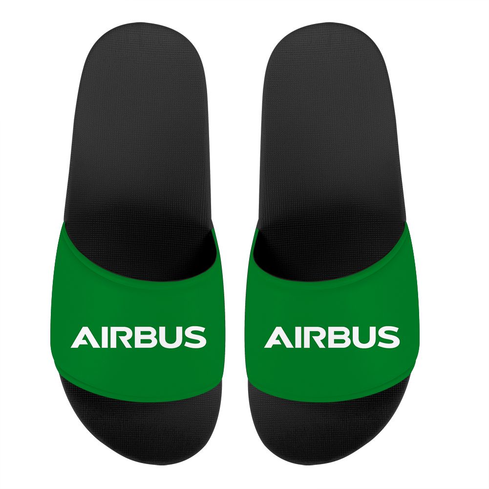 Airbus & Text Designed Sport Slippers