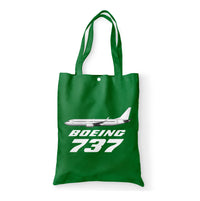 Thumbnail for The Boeing 737 Designed Tote Bags