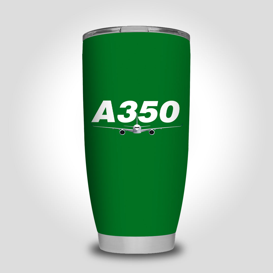 Super Airbus A350 Designed Tumbler Travel Mugs
