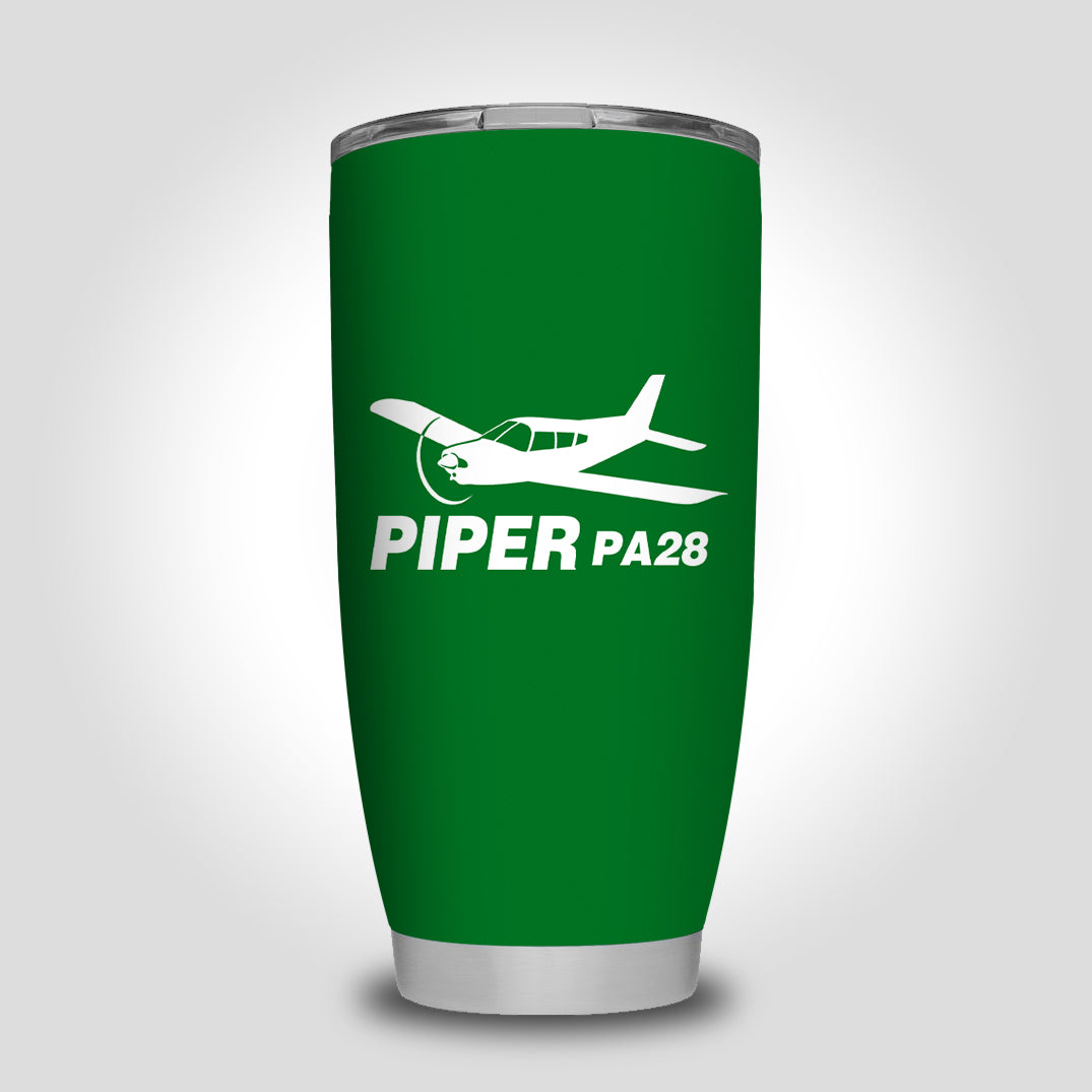 The Piper PA28 Designed Tumbler Travel Mugs