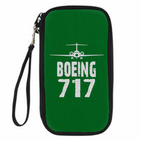 Thumbnail for Boeing 717 & Plane Designed Travel Cases & Wallets