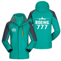 Thumbnail for Boeing 777 & Plane Designed Thick Skiing Jackets
