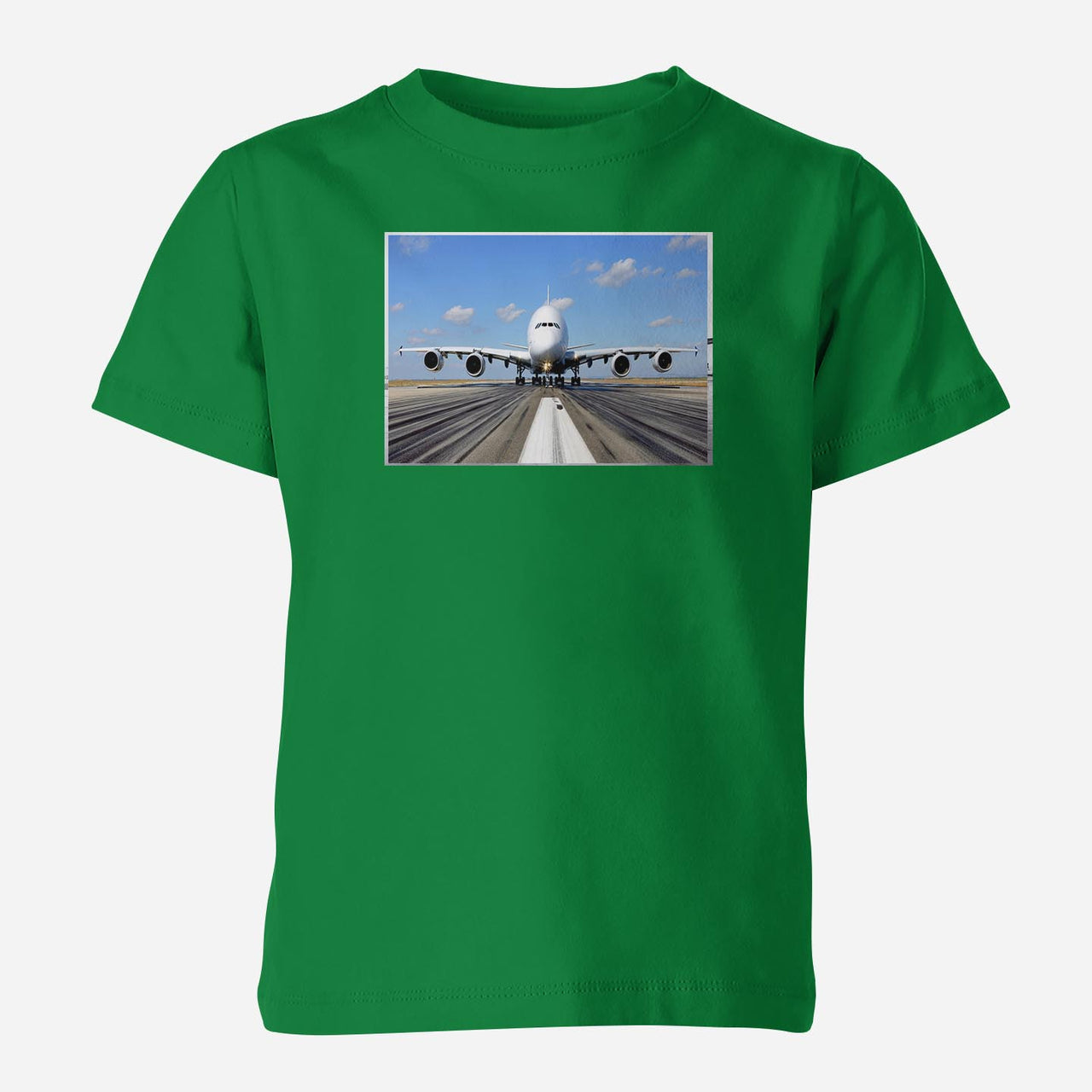 Mighty Airbus A380 Designed Children T-Shirts