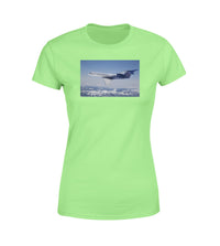 Thumbnail for Cruising Gulfstream Jet Designed Women T-Shirts