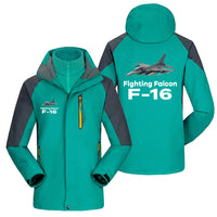 Thumbnail for The Fighting Falcon F16 Designed Thick Skiing Jackets