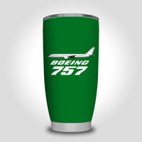 Thumbnail for The Boeing 757 Designed Tumbler Travel Mugs