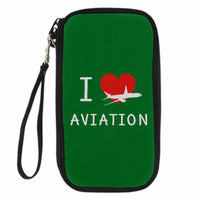 Thumbnail for I Love Aviation Designed Travel Cases & Wallets