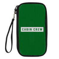 Thumbnail for Cabin Crew Text Designed Travel Cases & Wallets