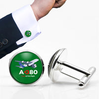 Thumbnail for Airbus A380 Love at first flight Designed Cuff Links