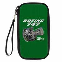 Thumbnail for Boeing 747 & GENX Engine Designed Travel Cases & Wallets