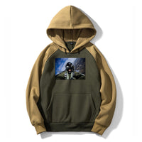 Thumbnail for Amazing Military Pilot Selfie Designed Colourful Hoodies